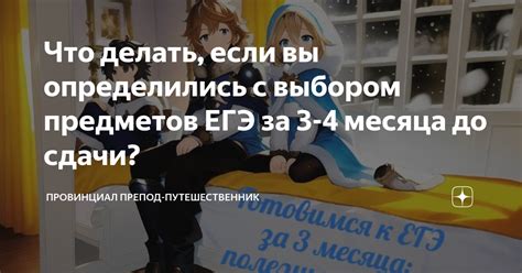 Что делать, если не определились с выбором?