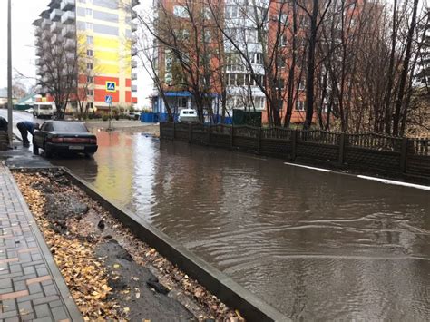 Что происходит с водой во время дождя?