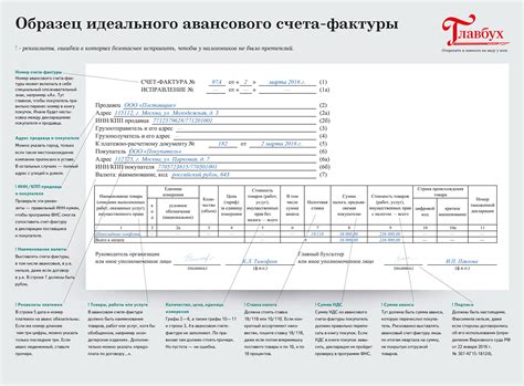 Что такое авансовый счет фактура?