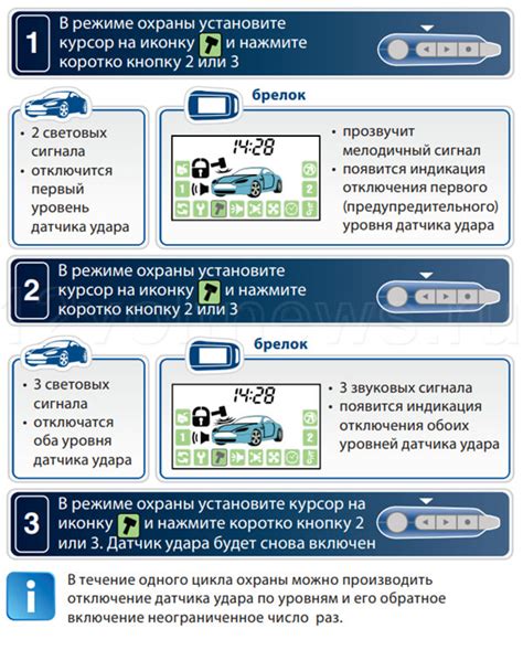 Шаги по отключению удара старлайн