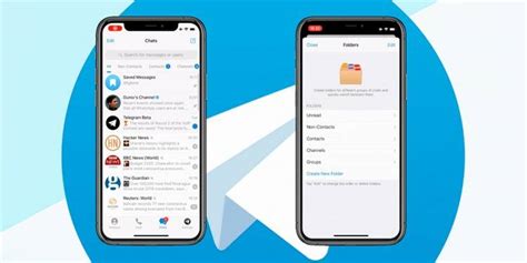 Шаги по созданию папки в Телеграмме
