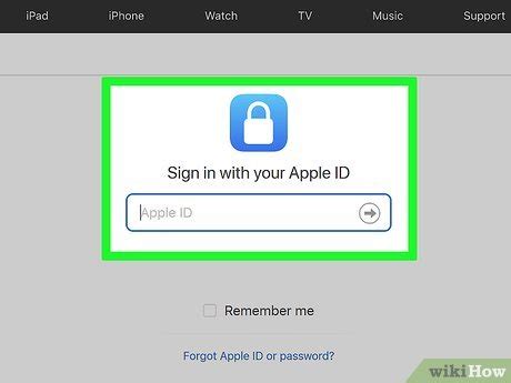 Шаг 1: Войдите в свой аккаунт Apple ID