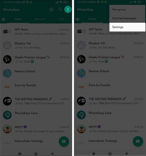 Шаг 1: Запустите WhatsApp Web