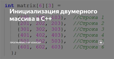 Шаг 2: Инициализация массива строк