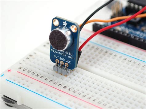 Шаг 2: Подключение микрофона к Arduino