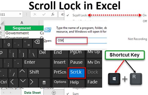 Шаг 3: Отключение scroll lock в Excel