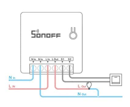 Шаг 3: Подключение DIY Smart Switch Mini к электросети