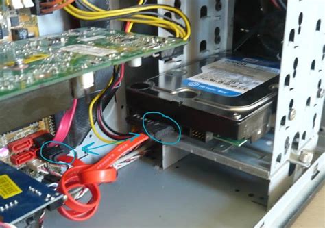 Шаг 5: Проверка подключения и использование SATA HDD