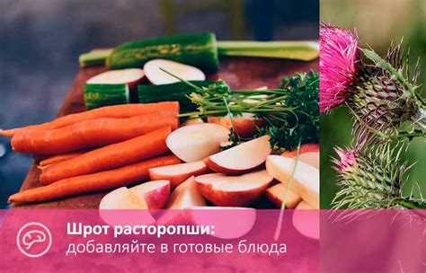 Эффективность шрота расторопши для похудения: миф или реальность?